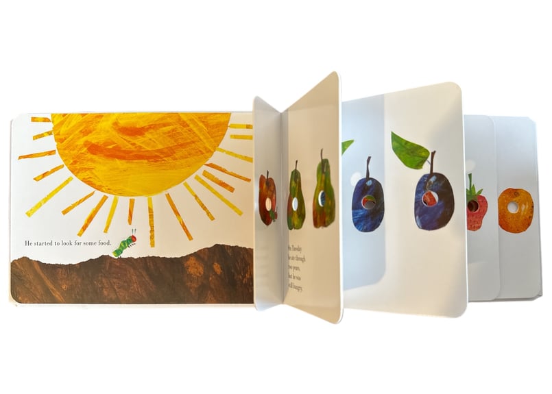 The Very Hungry Caterpillar はらぺこあおむし (英語版 / ボード