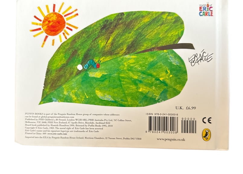 The Very Hungry Caterpillar はらぺこあおむし (英語版 / ボード