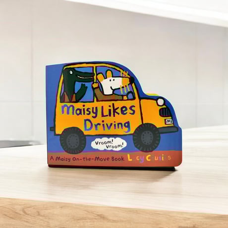 メイシーちゃんののりものだいすき Maisy Likes Driving (英語版 / ボードブック)
