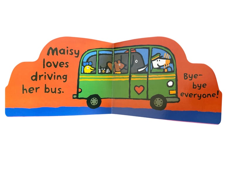メイシーちゃんののりものだいすき Maisy Likes Driving (英語版