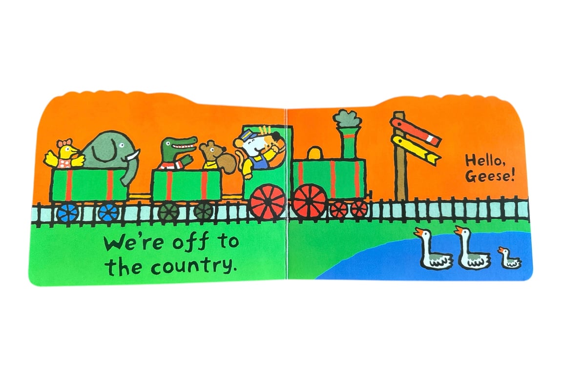 Maisy's Train メイシーちゃんのきしゃ (英語版 / ボードブック) | lumo