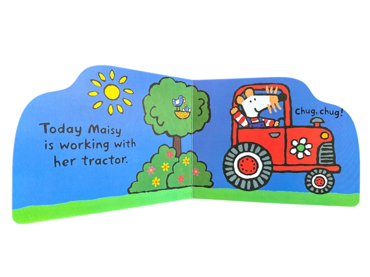 メイシーちゃんのトラクター Maisy's Tractor (英語版 / ボードブック