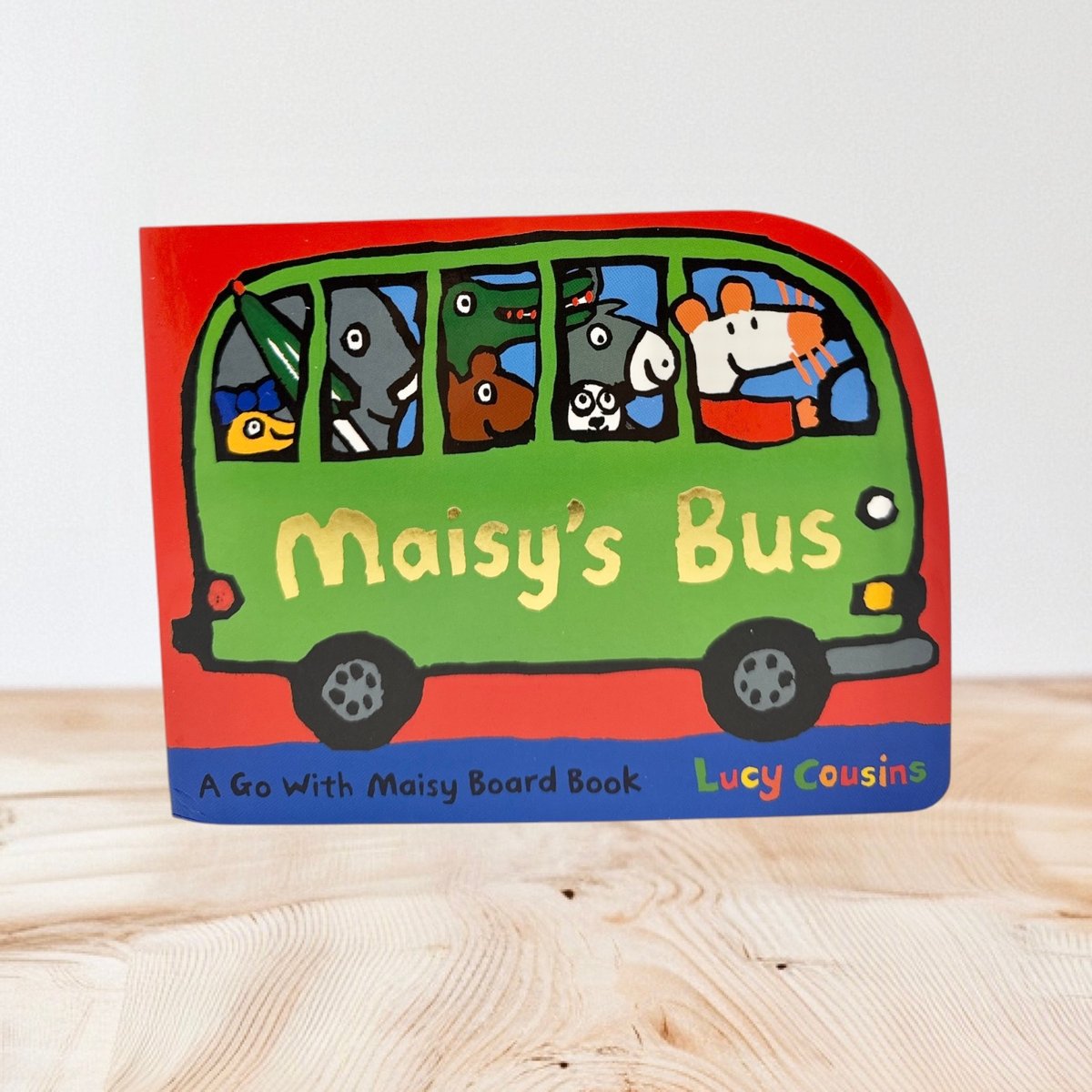 Maisy's Bus メイシーちゃんのバス (英語版 / ボードブック) | lumos絵本屋
