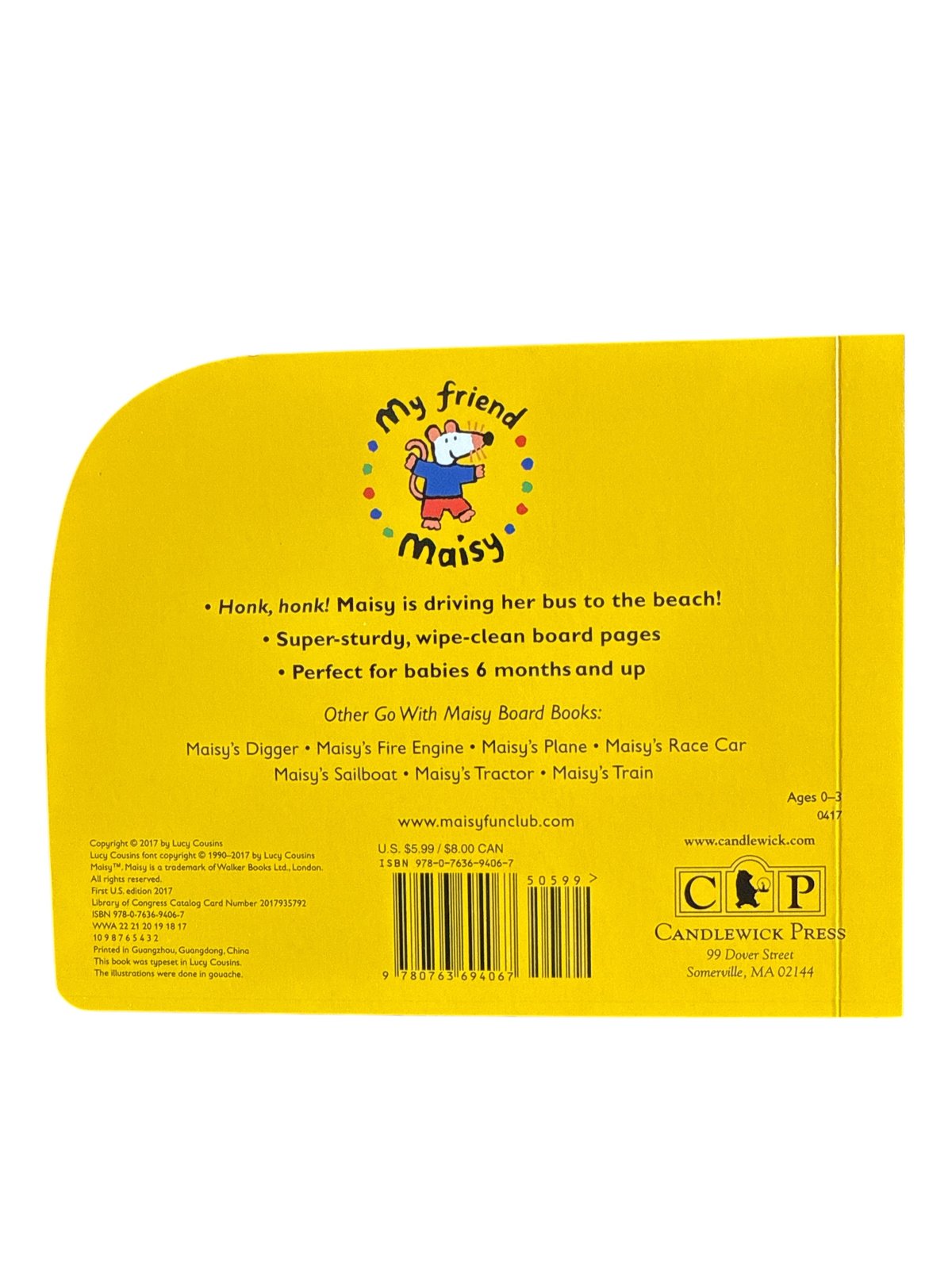 Maisy's Bus メイシーちゃんのバス (英語版 / ボードブック) | lumos絵本屋