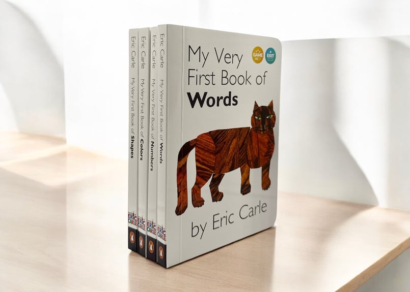 エリック・カール英語絵本4冊セット（上）My Very First Book by Eric