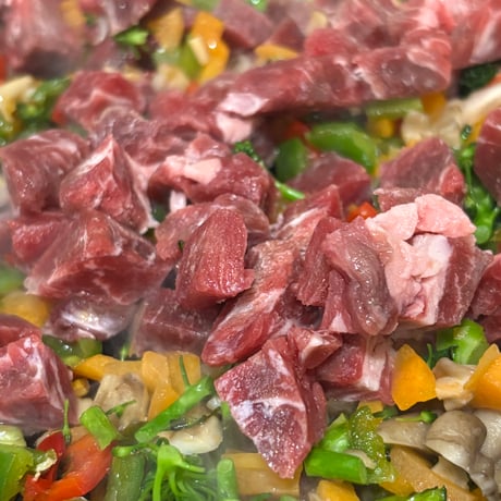 いろどり野菜と牛肉の炒飯