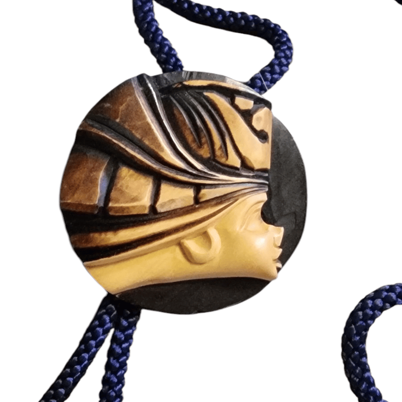 R0024 アイヌの木彫りペンダント | りさいくる&雑貨のお店 Sea.pony