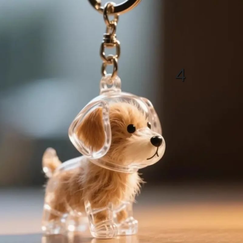 A0029A 犬の形をしたキーホルダー メモリアルキーホルダー | りさい