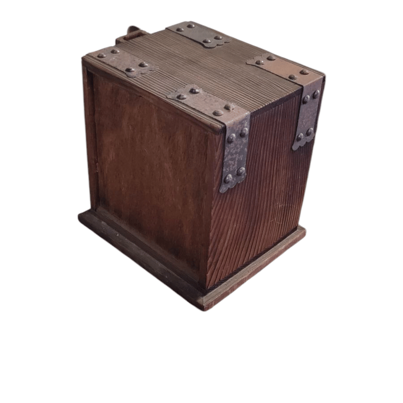 R0008 和風アンティーク レトロな小物入れ お針箱 | りさいくる&雑貨の