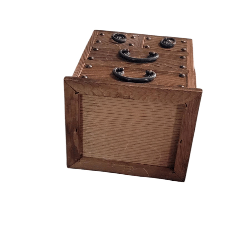 R0008 和風アンティーク レトロな小物入れ お針箱 | りさいくる&雑貨の