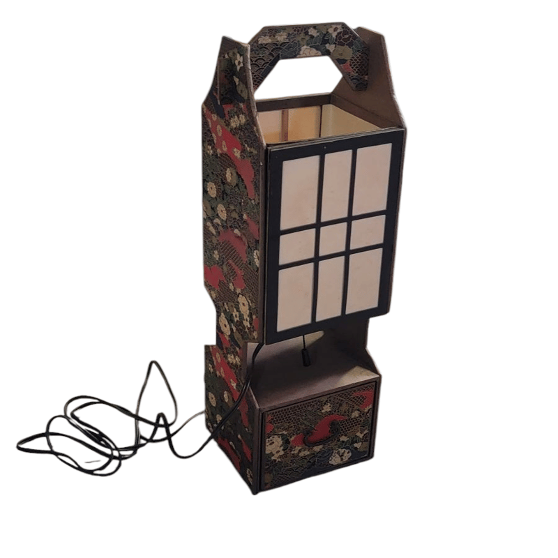 R0007 時代を感じるレトロな行灯照明 | りさいくる&雑貨のお店 Sea.pony