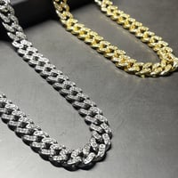 Cuban Chain Necklace シルバー/ゴールド《送料無料》