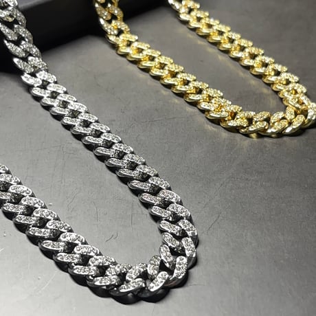 Cuban Chain Necklace シルバー/ゴールド《送料無料》