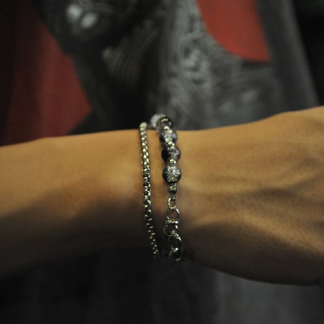 『夜空のようなブラック』Nocturne Bracelet《送料無料》