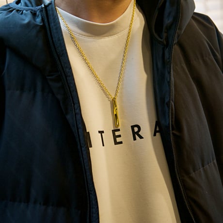 Twisted stick necklace【シルバー/ゴールド】《送料無料》
