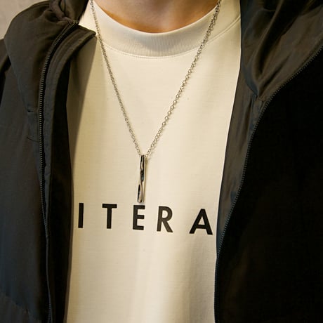 Twisted stick necklace【シルバー/ゴールド】《送料無料》
