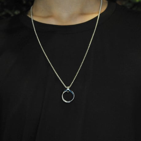 Essential Circle Necklace（全4色）《送料無料》