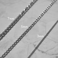 シンプル＆スタイリッシュ！喜平ネックレス　シルバー（3mm~7mm）《送料無料》
