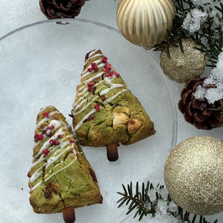 12月クリスマコラボセット🥮☕️グルテンフリーでクリスマススコーンをお楽しみ下さい∗*ﾟ