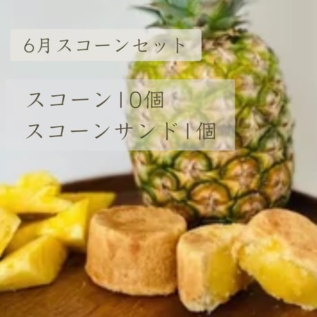 6月のスコーンセット⋆*グルテンフリーのスコーンでおやつ時間🫖