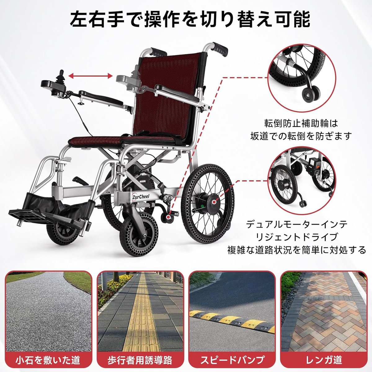 軽量電動車椅子折り畳み式モバイドエアー | 軽量電動車椅子・福祉用具