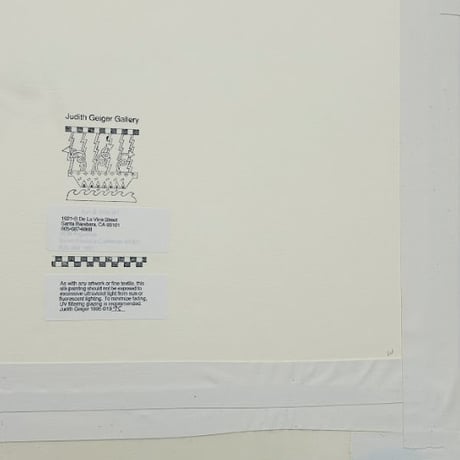 【真作保証】Judith Geiger（ジュディス・ガイガー）／「Blackbird」 絵画 額なし