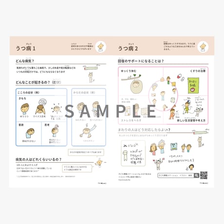 【14アイテム入り】イラストで学ぶ病気や障がい