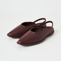 Flat Shoes<Wine red>