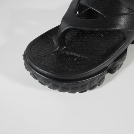 Flip Strap Sandals<All Black>