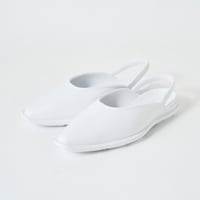Flat Shoes<White>