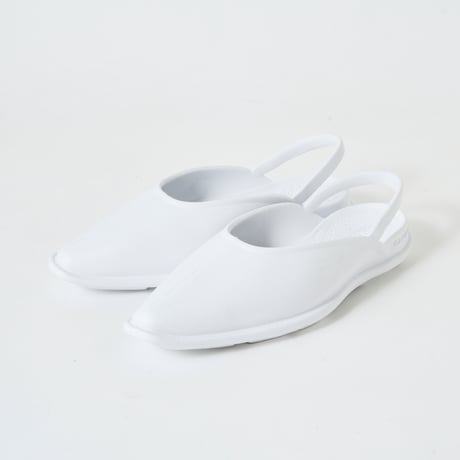 Flat Shoes<White>