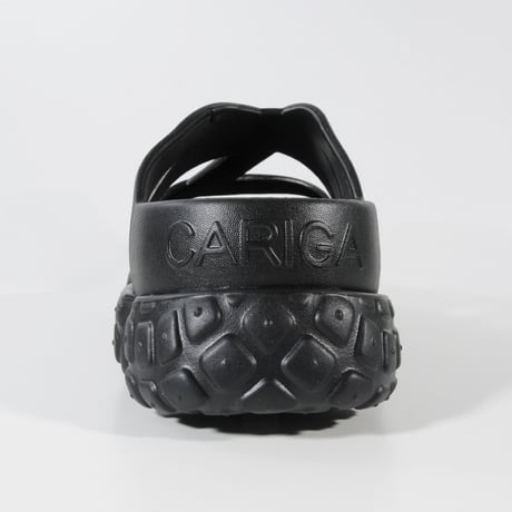 Cross Strap Sandals<All Black>