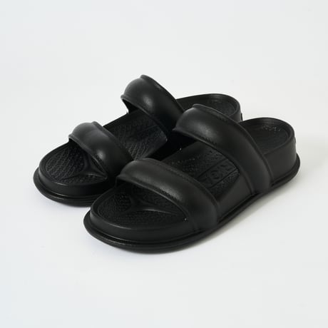Double Strap Sandals<Black>