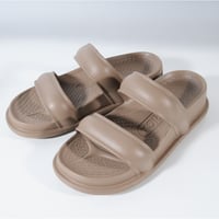 Double Strap Sandals<Pink beige>