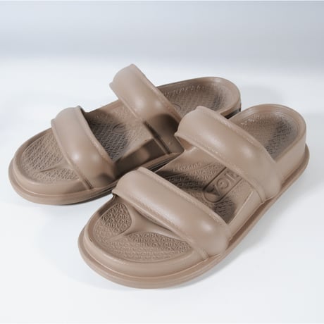 Double Strap Sandals<Pink beige>