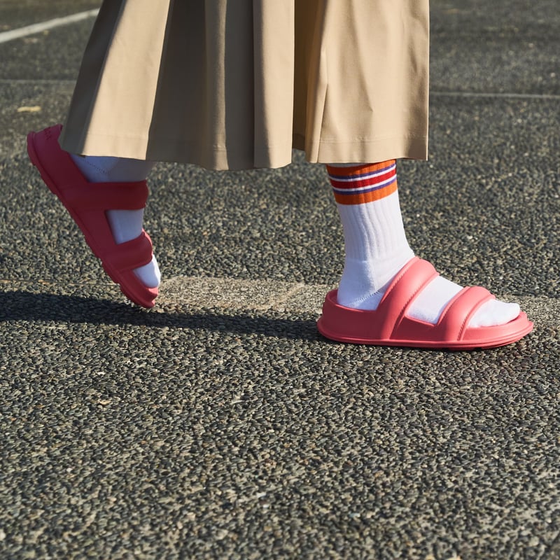 【Sandylala】 Double Strap Sandals<White> | CARIGA(カリガ) 公式オンラ