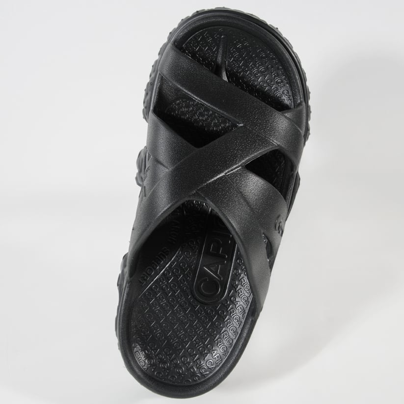 ガリガリ　JC-05＆Socks Cross Strap Sandals<All Black> | CARIGA(カリガ) 公式