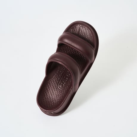Double Strap Sandals<Wine red>