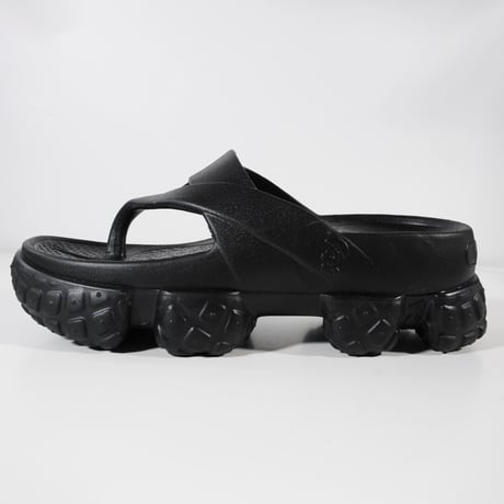 Flip Strap Sandals<All Black>