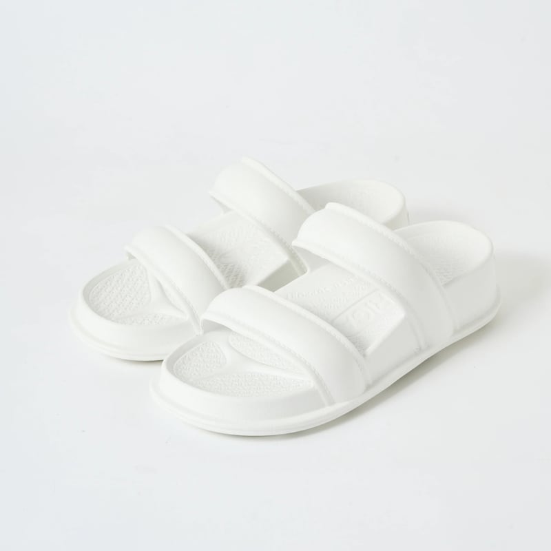 ユリカ② Double Strap Sandals<White> | CARIGA(カリガ) 公式オンラ