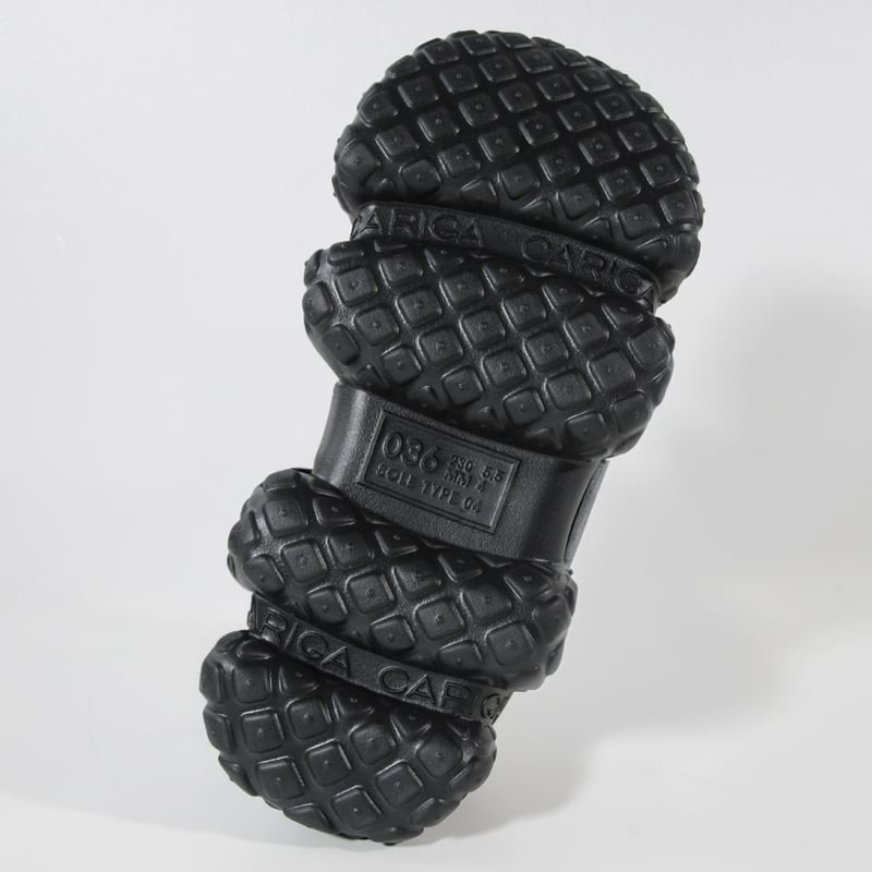 ガリガリ　JC-05＆Socks Cross Strap Sandals<All Black> | CARIGA(カリガ) 公式