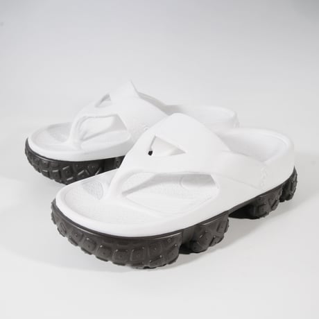 Flip Strap Sandals<White>