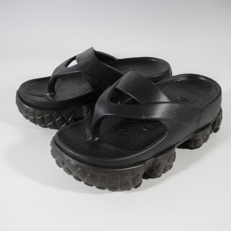 Flip Strap Sandals<Black>