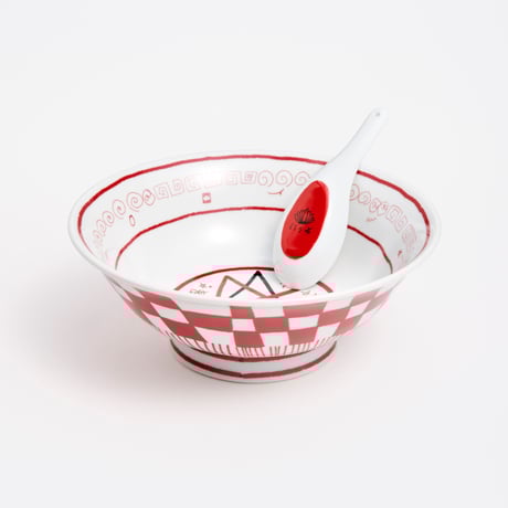 新品未使用】ヒグチユウコ ラーメンどんぶり＆レンゲ セット