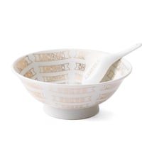 美濃のラーメンどんぶり　　 服部一成