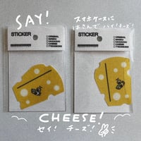 🧀CHEESEステッカー