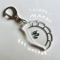 MANDU クリアキーホルダー