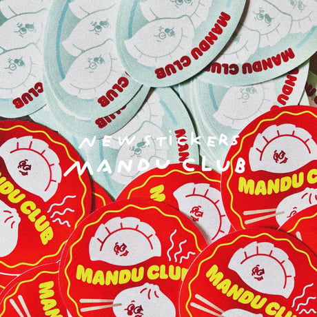 MANDU CLUB ステッカー