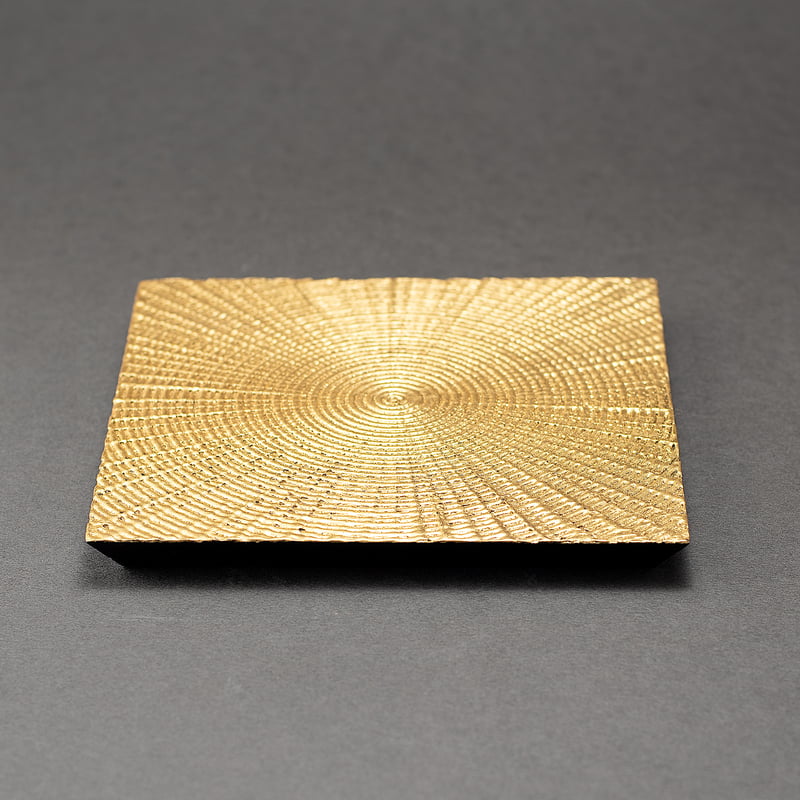 光四方皿 小（15cm角）村田好謙 作 | Life with Kogei 暮らしに工芸を