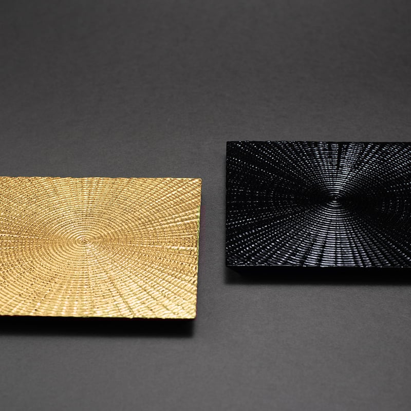 光四方皿 小（15cm角）村田好謙 作 | Life with Kogei 暮らしに工芸を